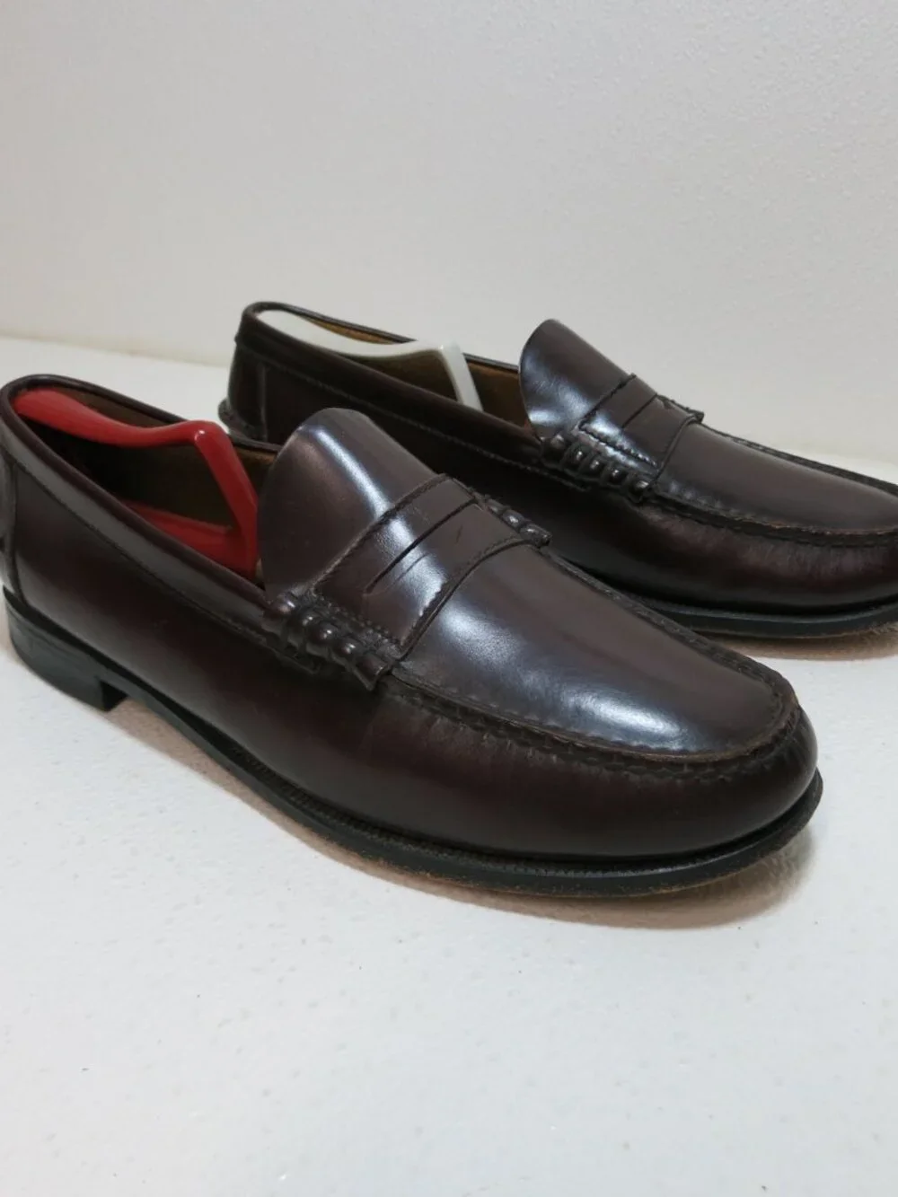 Florsheim FLS Strap Penny Loafers Moccasin Dress Shoes Men's Footwear 9.5 EEE